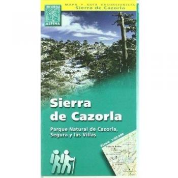 Sierra de Cazorla, mapa excursionista. Escala 1:400.000. Español, English. Alpina Editorial.