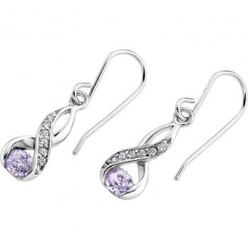 Pendientes Time Road WS00683 Plata Mujer