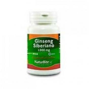 Naturbite Ginseng Siberiano 1000mg 60 Comprimidos