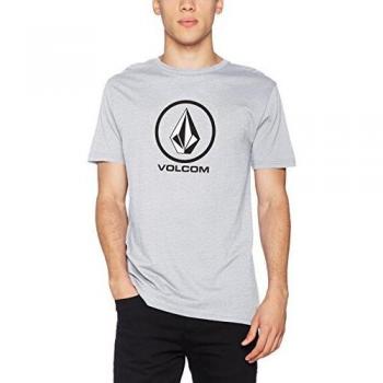 Volcom Circle Stone BSC SS Camiseta, Hombre, Gris, S
