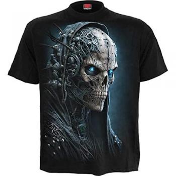 Spiral Human 2.0 Black T-Shirt for Men - Sizes S to 4XL
