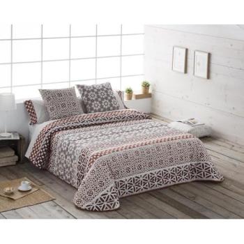 Colcha Bouti ETNIC JVR 100% Algodón Estampado Digital 270 cm - Ligera y Transpirable para Cama 80/90/105/135/150 - Fabricada en España