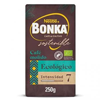 Café Tostado Molido Ecológico Bonka, 250 g