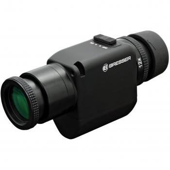 Bresser 6 - Zoom Monocular con imagen de 12 x 30 estabilizador