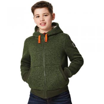 Regatta Boys & Girls Adeon Polyester Bonded Fleece Lined Hooded Jacket