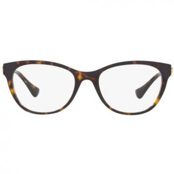 Versace VE3330 108 Women’s Cat Eye Eyeglasses Tortoiseshell Size 55 (Frame Only) - Blue Light Block Available