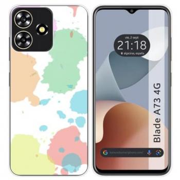 Funda de Silicona Acuarela 05 para Zte Blade A73 4G con Dibujos