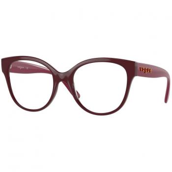 Vogue Eyewear VO5421F Asian Fit 2139 Armazones para Mujer Borgoña