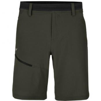 Salewa Pantalones Cortos Puez 3 Durastretch Verde Oscuro Negro - XL