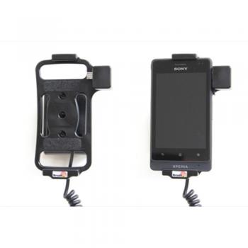 Soporte Activo Brodit para Sony Xperia Go con Cargador 12/24V