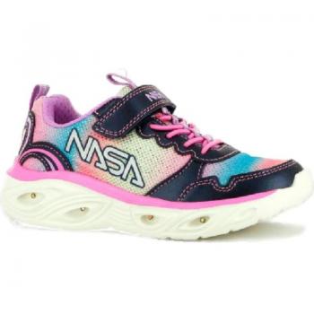 Zapatilla Deportiva Luces Niña Nasa N10120 - Moderno y Cómodo - Calidad Pablosky - Deportivas de Niña PABLOSKY - DEPORTIVOS DE NINA NASA ROSAS CON CIER