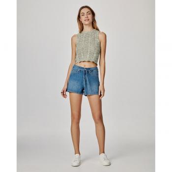 Pantalones cortos de lino para mujer Jack & Jones Pixi Linen Blend Mw Jjxx