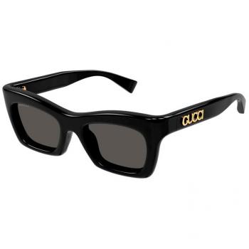 Gucci Cateye Acetate Sunglasses for Women, Black, Size: 50 MM