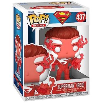 Figura POP DC Comics Superman - Superman Rojo Exclusivo - Figura de Vinilo Coleccionable - Mercancía Oficial - Idea de Regalo - Juguetes para Niños y Adultos - Fans de Comic Books