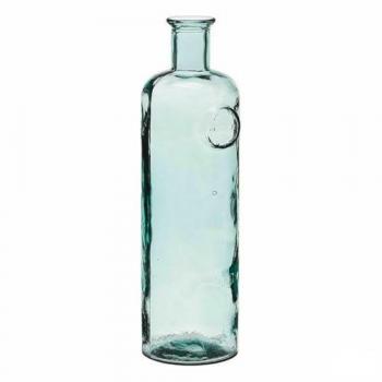 Botella Decorativa Estampada Transparente 14 x 44 x 13 cm - Pack de 4 Unidades