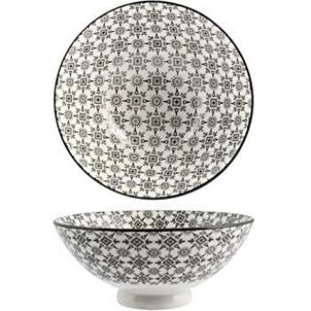 H&H 9116100 Copa Full Decoration, Porcelana, Decoraciones surtidas, 15 x 6,5 H, Porcelain