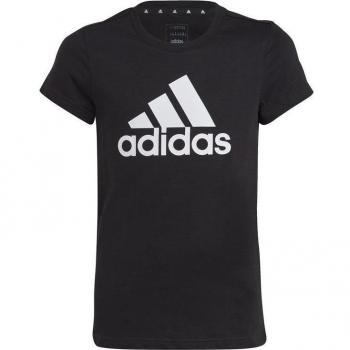 Adidas Essentials Big Logo Camiseta de Manga Corta para Niña - Negro