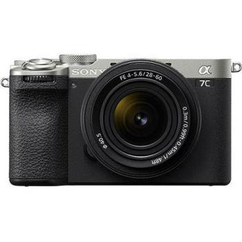 Sony Alpha a7C II Mirrorless Camera with FE 28-60mm f/4-5.6 Lens, 33MP Exmor R CMOS Sensor, 7008x4672 Resolution, Black/Silver
