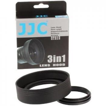 JJC 3-in-1 parasol de goma 40,5 mm plegable 40,50 mm