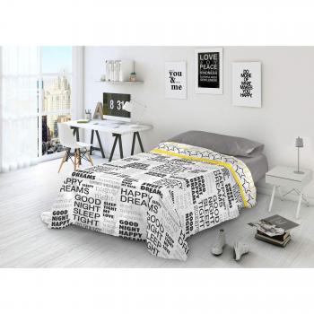 NATURALS Juego de sábanas Words Cama 135 cm