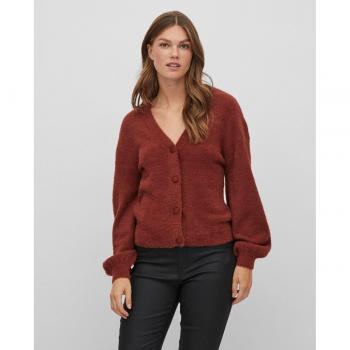 Cárdigan de mujer Vila botones cuello pico