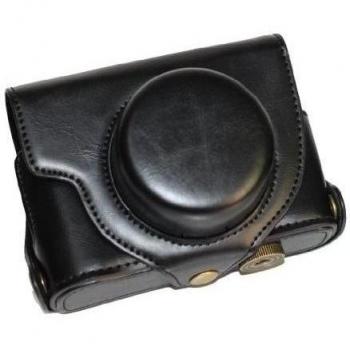 Smarstar - Funda Bolsa de Cámara de PU Protector para Fujifilm X10 X20 cámara - Negro