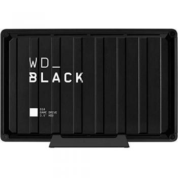 WD_BLACK D10 Game Drive de 8 TB - 7200RPM con refrigeración activa para guardar tu enorme colección de juegos PC/Mac o PlayStation