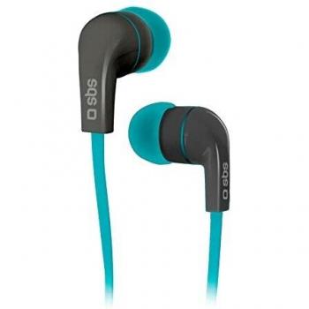 SBS auricular estéreo alambre in-ear Studio Mix 30, cable Flat con botón respuesta Fine/llamadas – Sbs