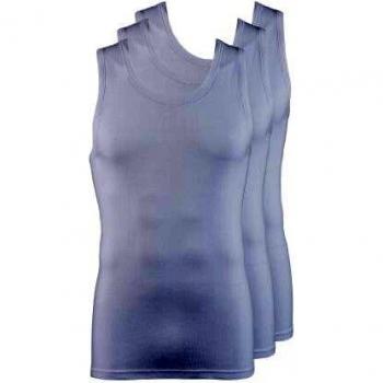Pack de tres camisetas interiores ajustadas sin mangas Jockey Classic para hombre 100% algodón
