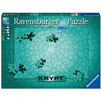Ravensburger Puzzle Krypt Metallic Mint de 736 Piezas
