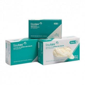 LISUTEX GUANTES LATEX PARA EXPLORACION 10UNIDADES T-G