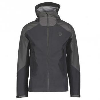 Scott Chaqueta Explorair Light Dryo 3L - Chaqueta impermeable de hombre, fabricada con tecnología Dryo 3L, ligera y transpirable, diseño ergonómico, costuras selladas, capucha ajustable, ventil