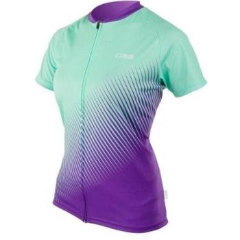 IXS - Maillot de ciclismo para mujer, tamaño 42, color azul