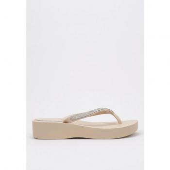 Sandalias de dedo IPANEMA MESH VIII PLAT FEM Beige para mujer, modelo 83307, talla 41.5