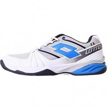 Lotto Esosphere Alr Zapatillas de tenis, Hombre, Plateado / Azul, 42