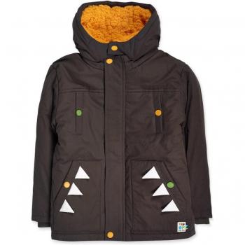 Parka de niño marrón con capucha Tuc Tuc My Troop