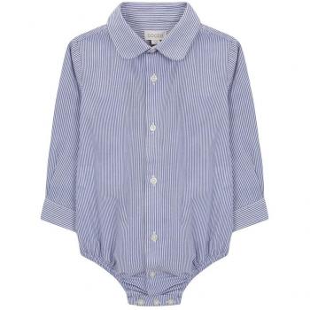 Gocco Camisa Body Mil Rayas, Bebés, Azul