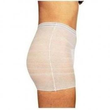 Tigex Bragas de Malla Extensible en Blanco, Talla Única - Pack de 5 Unidades