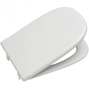 Roca A801327004 Asiento y Tapa, Coleccion Dama Retro, Color Blanco