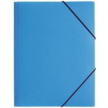 Carpeta de esquina PAGNA A3 PP con 3 solapas, color azul claro
