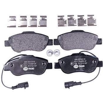 Juego de pastillas de freno Hella 8DB 355 019-921 para frenos de disco