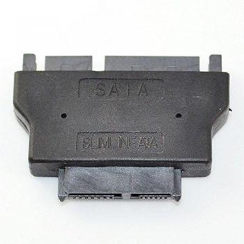 SATA 22 Pin 22p Macho a ODD slimline SATA 13 Pin Hembra CD-ROM Convertidor Adaptador