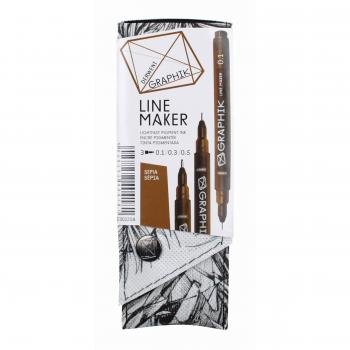 Derwent Graphik - Rotulador de punta fina 0.1/0.3/0.5 mm