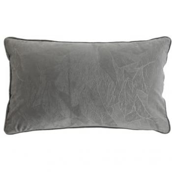 Cojín Home ESPRIT Gris claro 50 x 30 cm