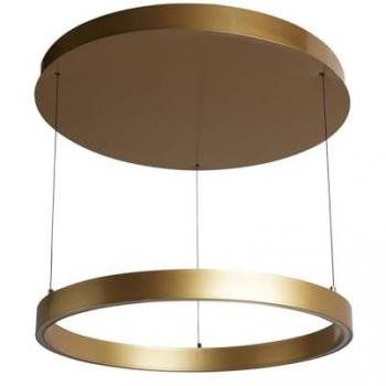 Lámpara colgante Layla Gesture Control Oro, Acrílico Ópalo, Aluminio de acero moderno, Potencia 40,88 W, Temperatura de color 2700-3000-4000K