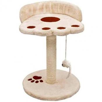 vidaXL Rascador para Gatos con Poste de Sisal 40cm Beige y Marrón Mascotas