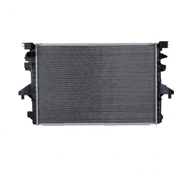 Radiador de refrigeración del motor NRF 53154, Aluminio, dimensiones 710 x 469 x 28 mm, incluye piezas de montaje, aletas soldadas, compatible con Volkswagen Transporter 5