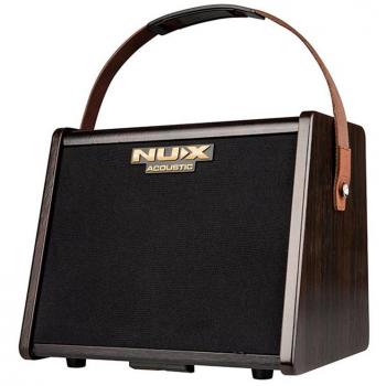 NUX AC-25 Portable 25W Battery-Powered Acoustic Guitar Amplifier with Bluetooth and Effects