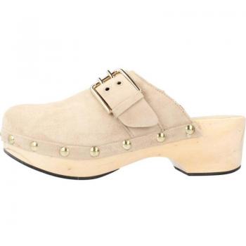 Zuecos Mujer Alpe Arizona Beis