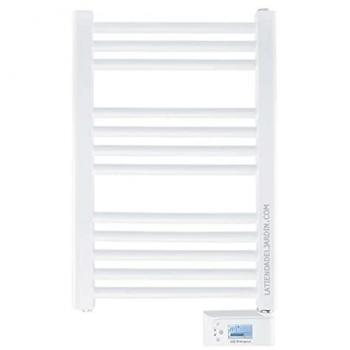 Toallero eléctrico digital Orbegozo con fluido térmico, 200 W, pantalla LCD y función de secado de toallas